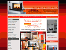 Tablet Screenshot of mixdom.pl